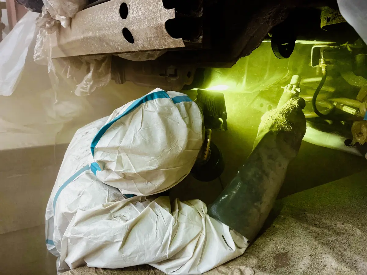 sandblasting heavy equipment service